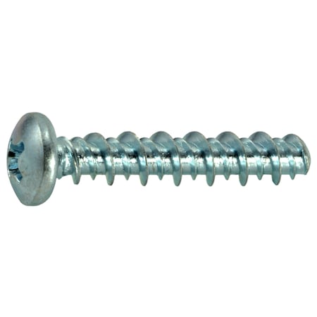 Midwest Fastener #10 x 1 in Phillips Pan Machine Screw, Zinc Plated Steel, 35 PK 36212